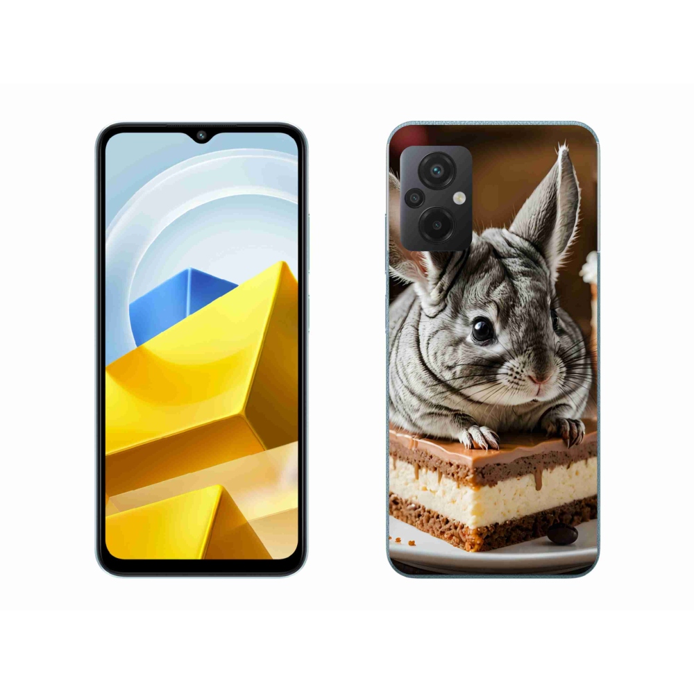 Gelový kryt mmCase na Xiaomi Poco M5 4G - činčila