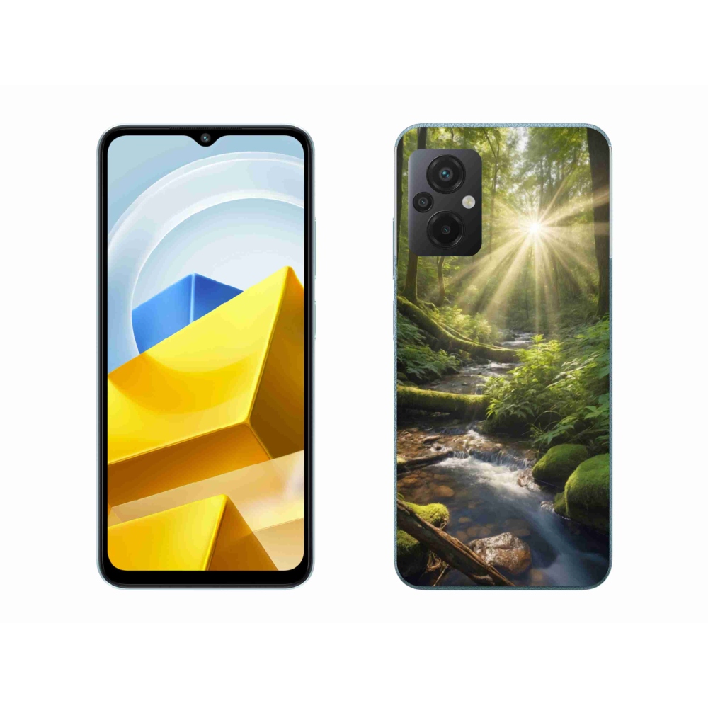 Gelový kryt mmCase na Xiaomi Poco M5 4G - hlubina lesa