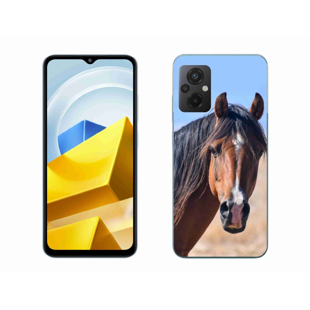Gelový kryt mmCase na Xiaomi Poco M5 4G - klidný kůň