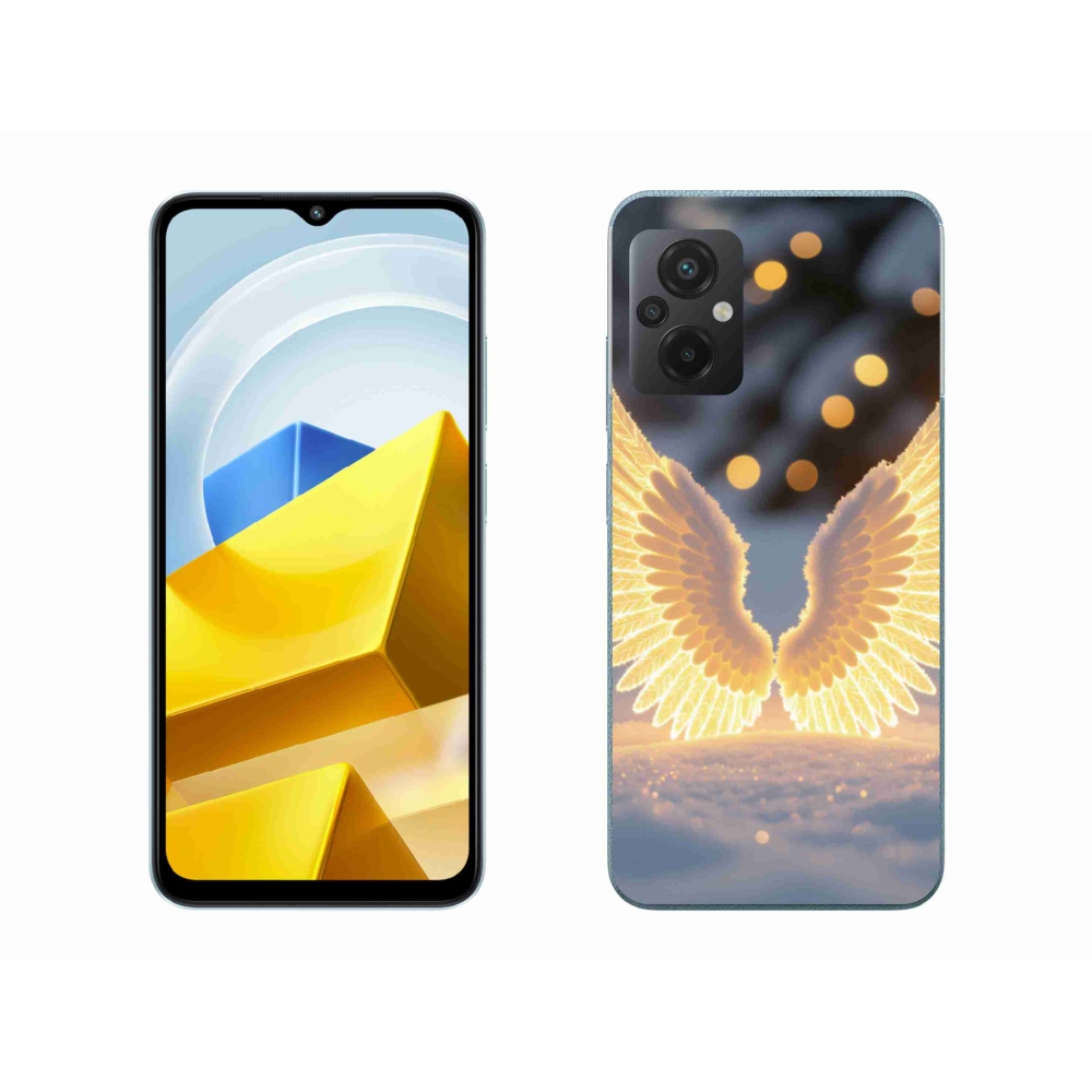 Gelový kryt mmCase na Xiaomi Poco M5 4G - křídla