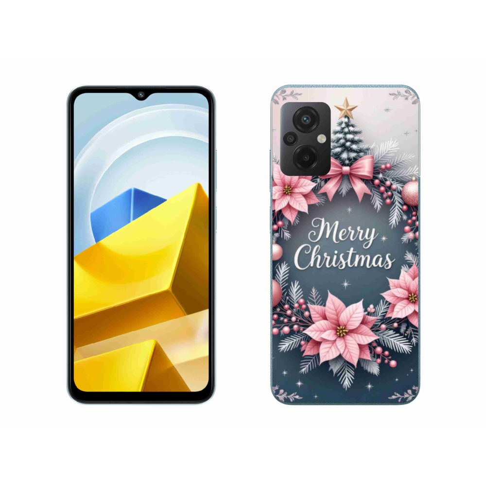 Gelový kryt mmCase na Xiaomi Poco M5 4G - merry christmas