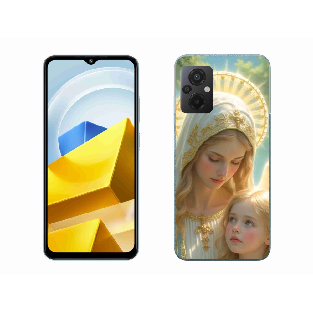 Gelový kryt mmCase na Xiaomi Poco M5 4G - náboženský motiv 2