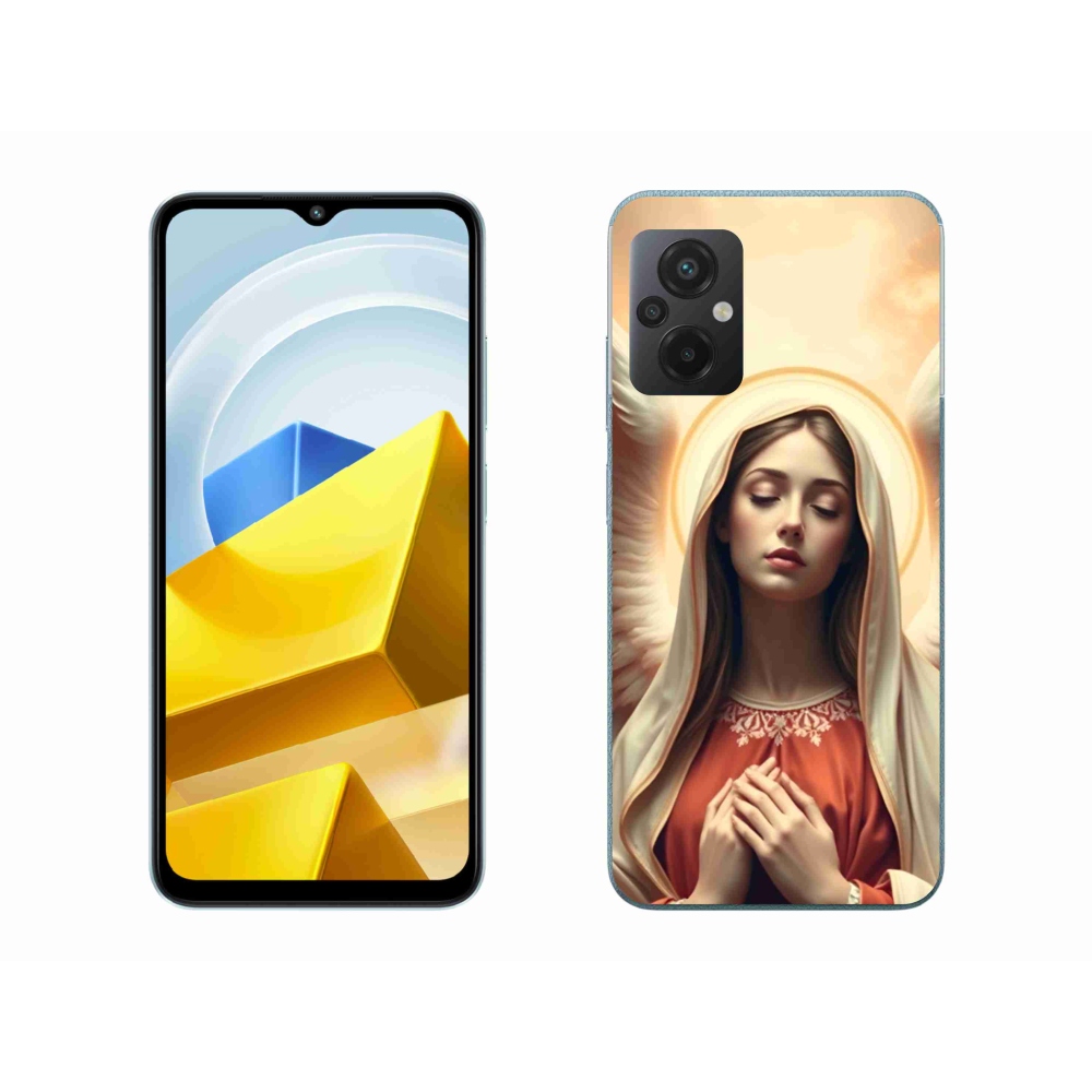 Gelový kryt mmCase na Xiaomi Poco M5 4G - náboženský motiv