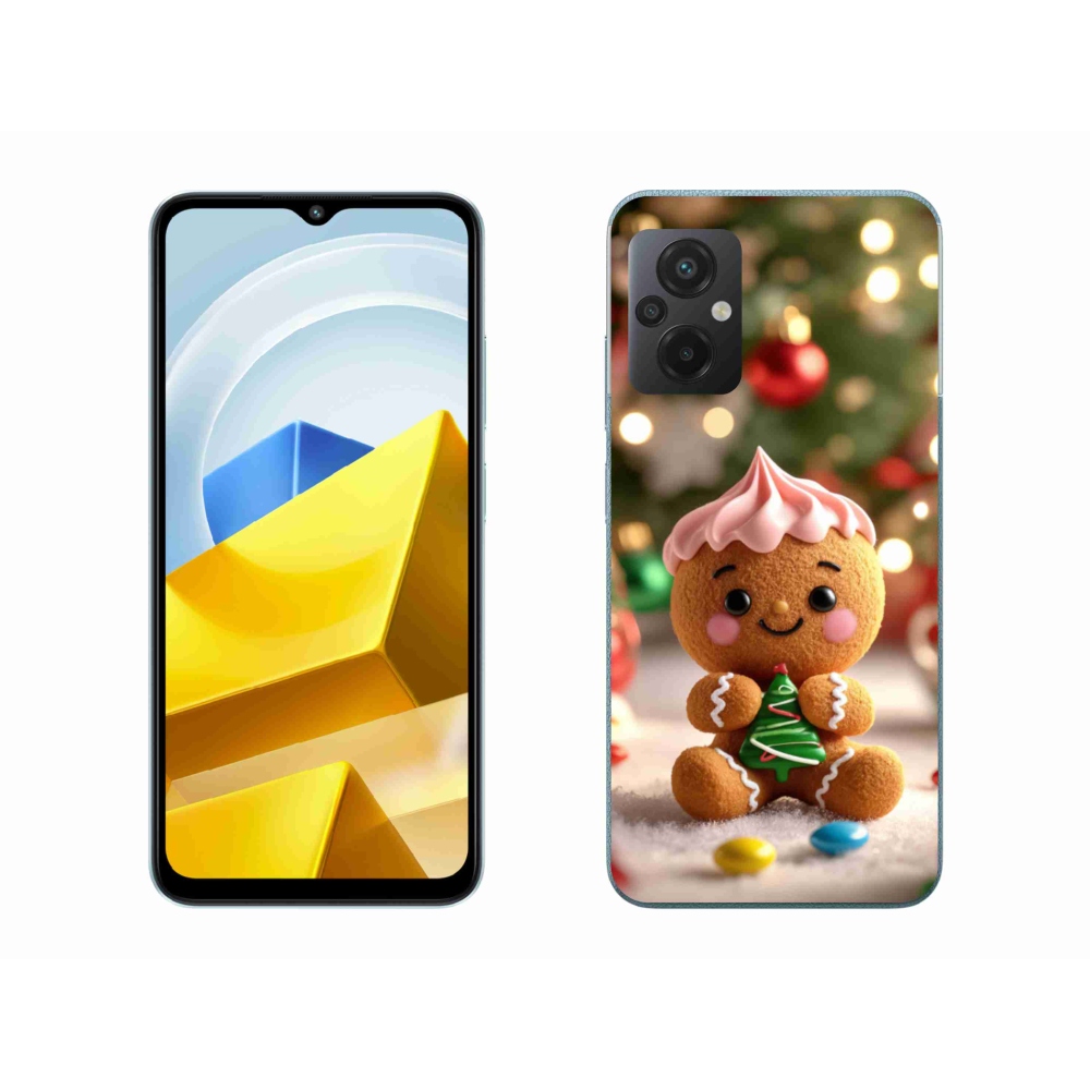 Gelový kryt mmCase na Xiaomi Poco M5 4G - perníček