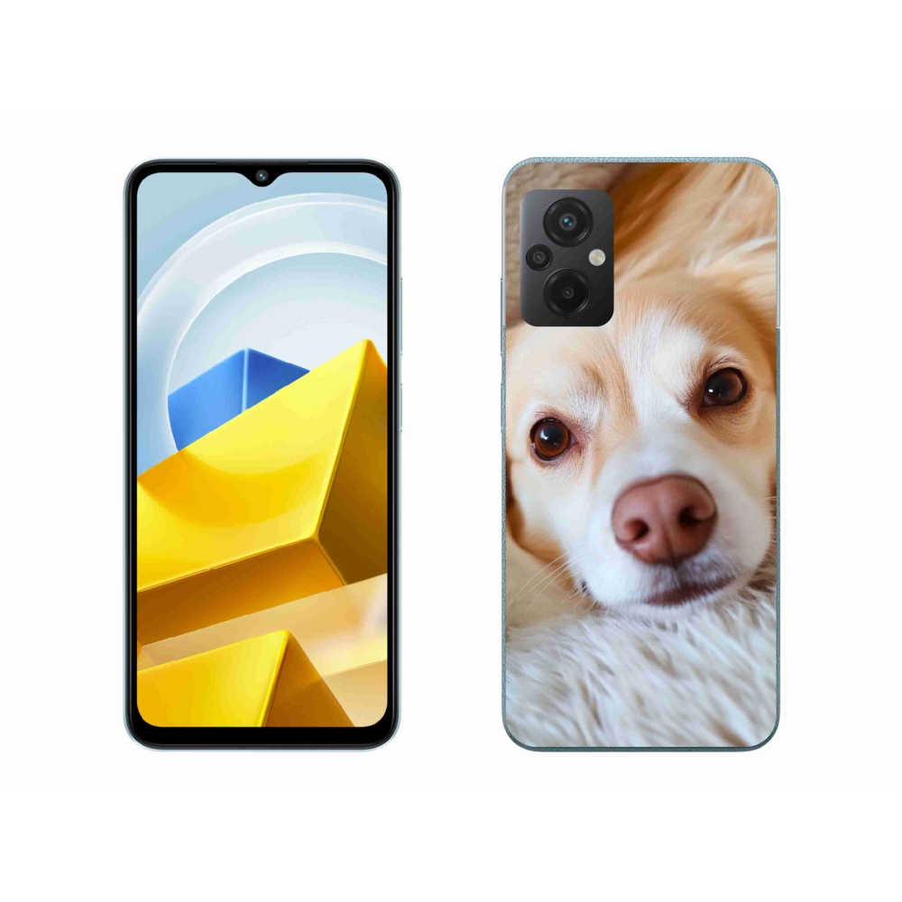 Gelový kryt mmCase na Xiaomi Poco M5 4G - Roztomilá čivava