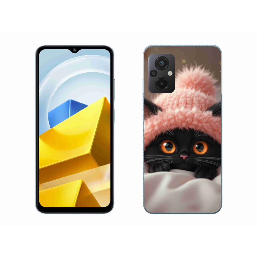 Gelový kryt mmCase na Xiaomi Poco M5 4G - roztomilé kotě 7