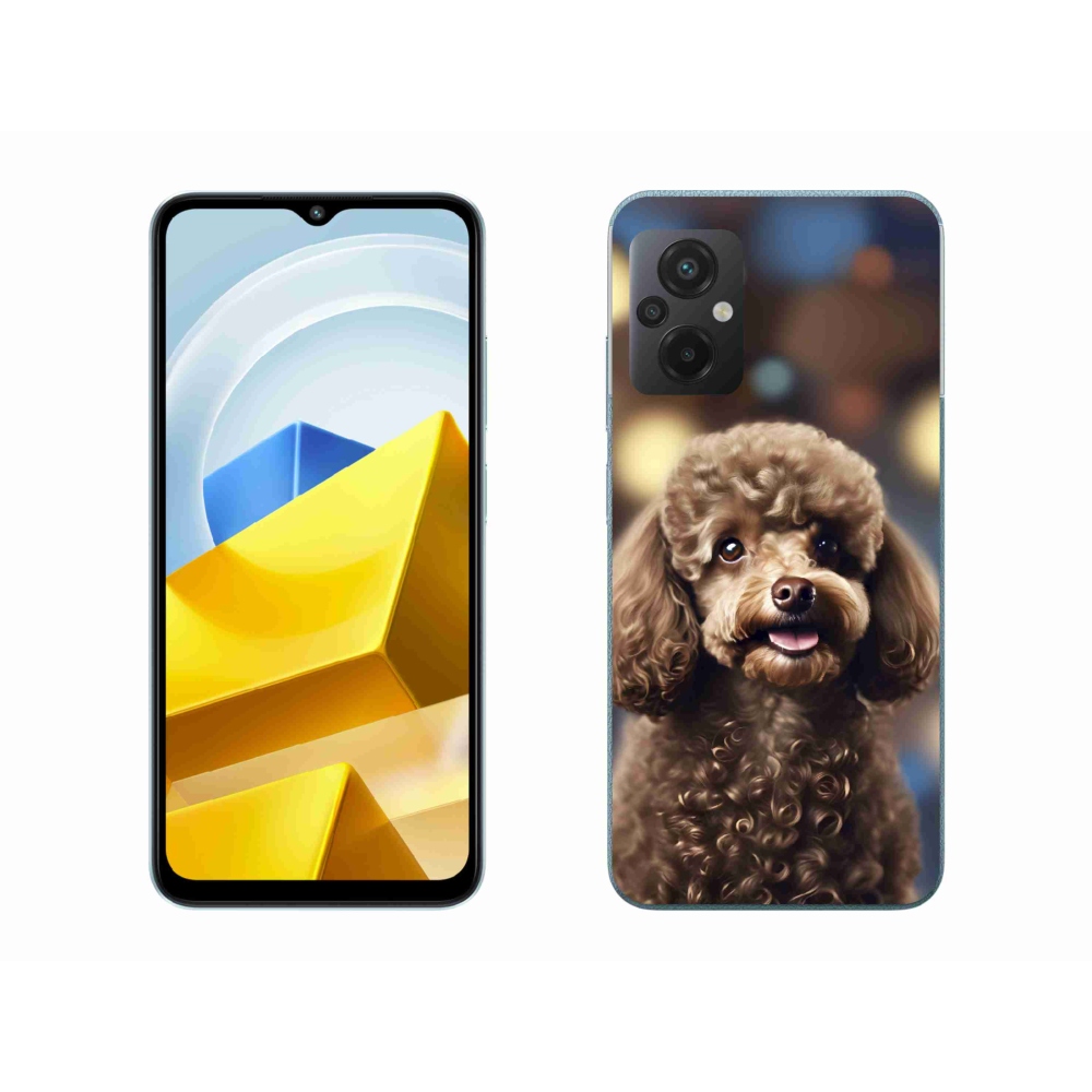 Gelový kryt mmCase na Xiaomi Poco M5 4G - roztomilý pudl