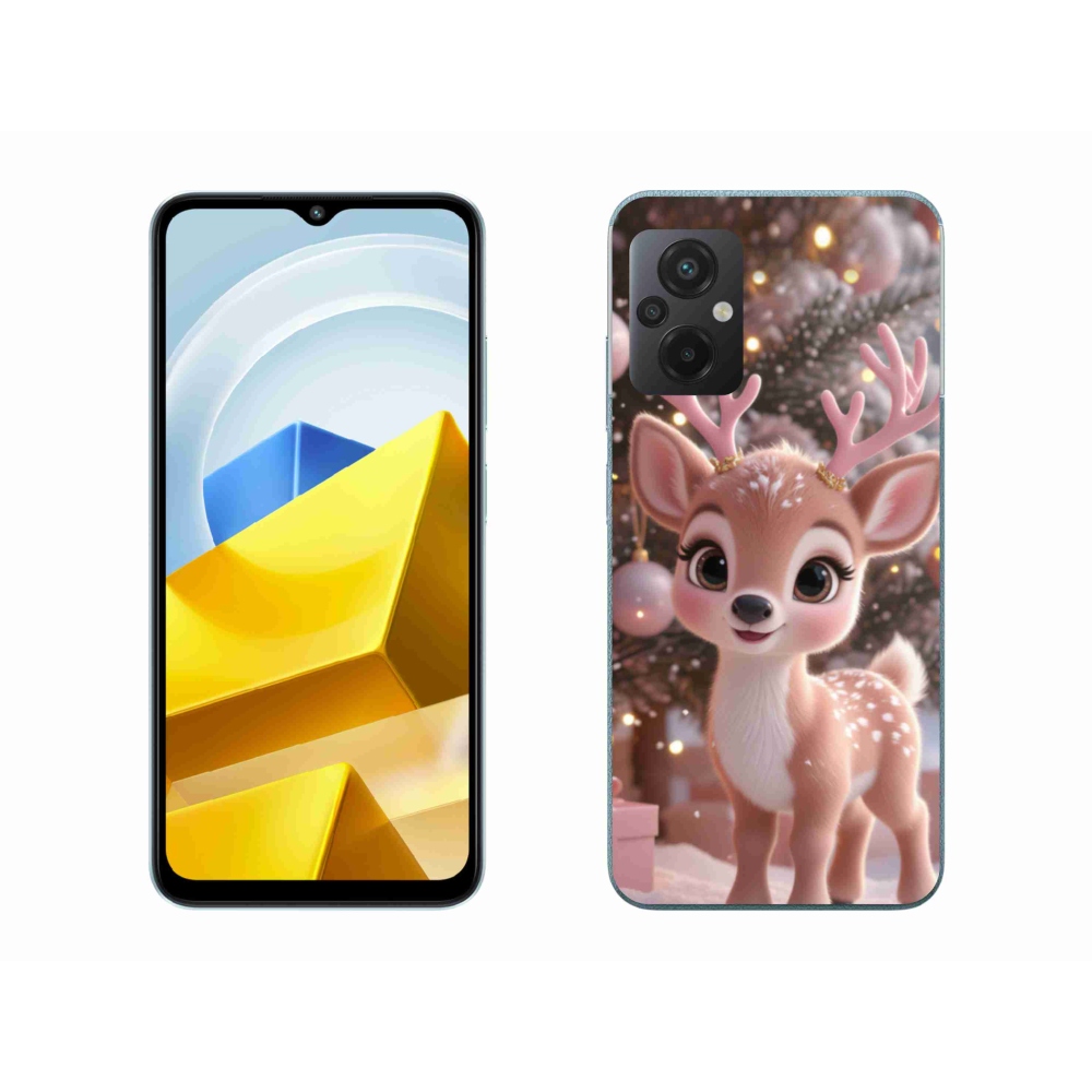 Gelový kryt mmCase na Xiaomi Poco M5 4G - roztomilý sob