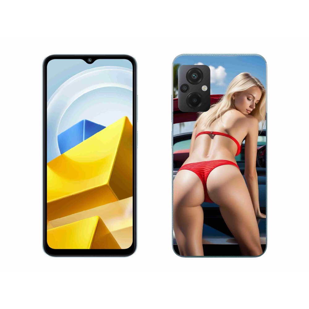 Gelový kryt mmCase na Xiaomi Poco M5 4G - sexy žena 2
