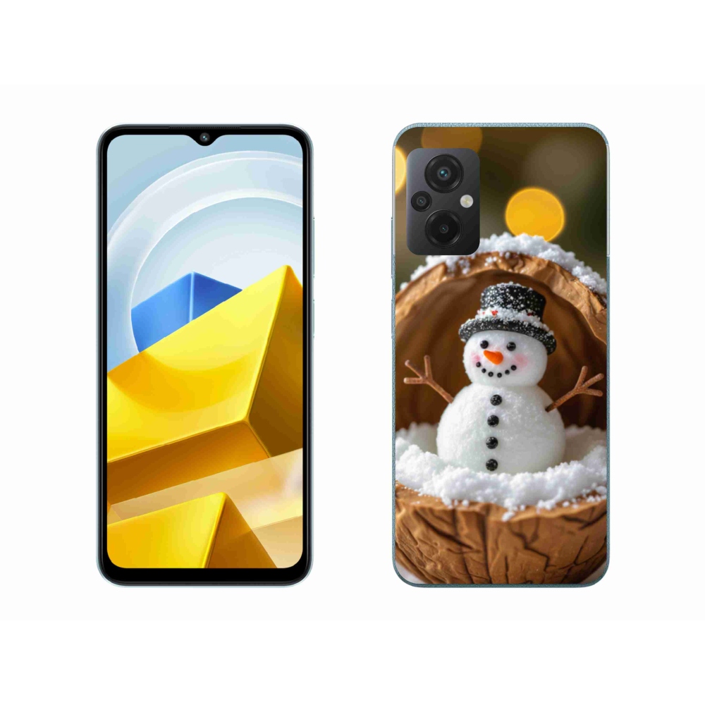 Gelový kryt mmCase na Xiaomi Poco M5 4G - sněhulák 4