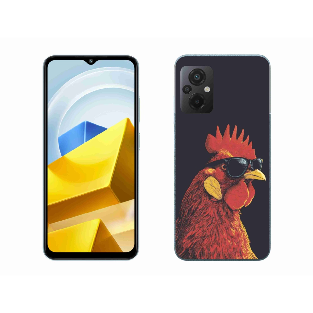 Gelový kryt mmCase na Xiaomi Poco M5 4G - stylový kohout