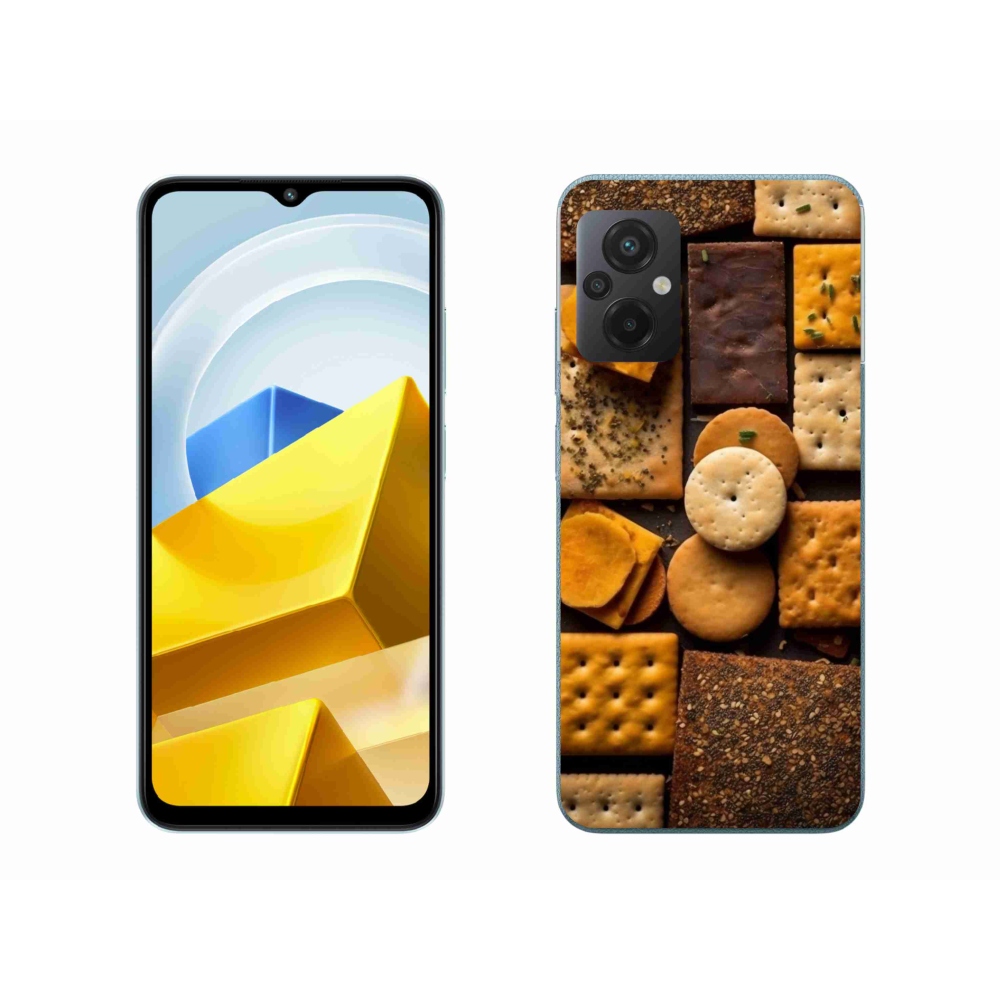 Gelový kryt mmCase na Xiaomi Poco M5 4G - sušenky