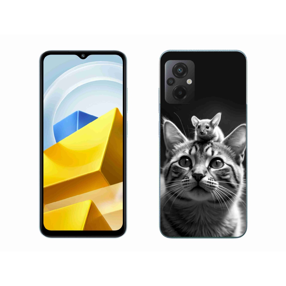 Gelový kryt mmCase na Xiaomi Poco M5 4G - zvířecí přátelství 2