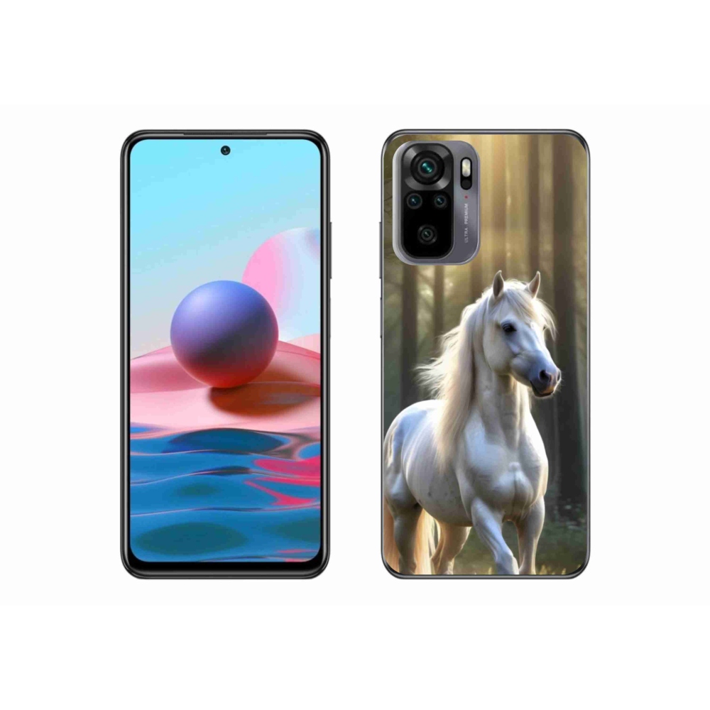 Gelový kryt mmCase na Xiaomi Poco M5s - bílý kůň 3