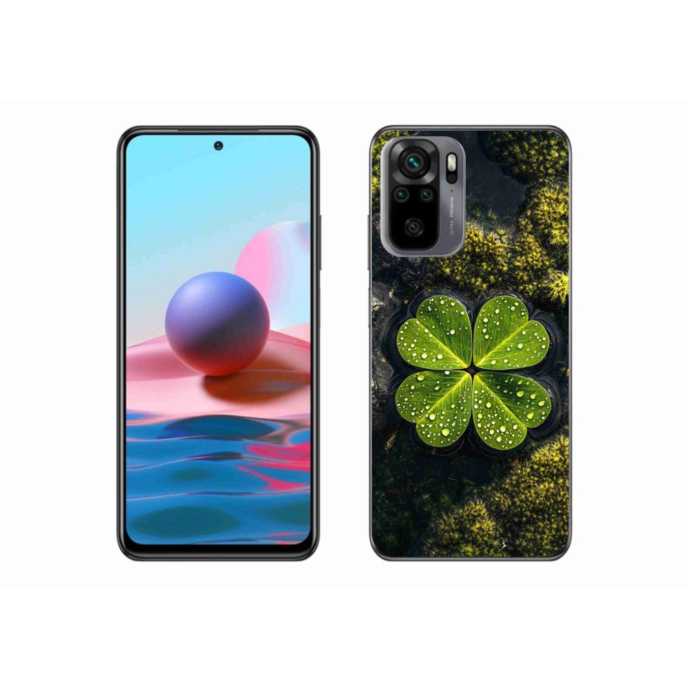 Gelový kryt mmCase na Xiaomi Poco M5s - čtyřlístek