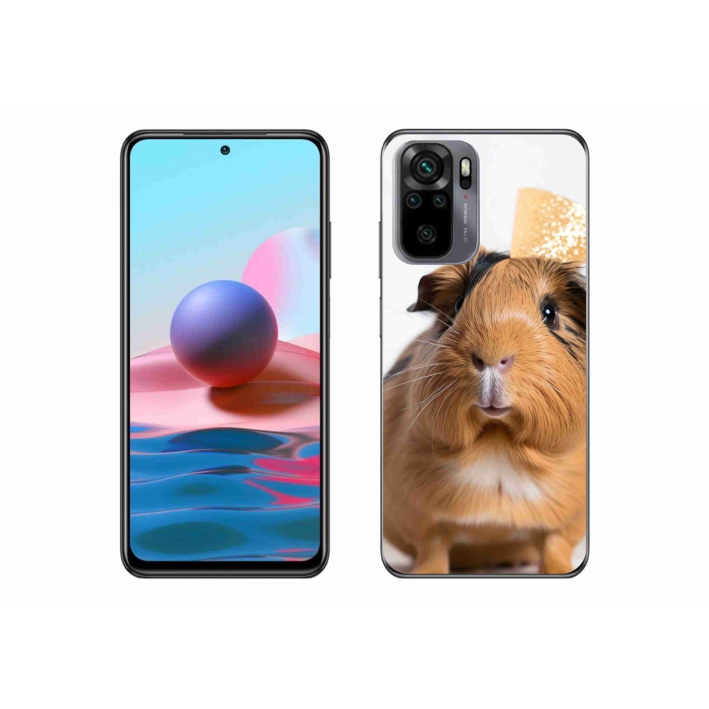 Gelový kryt mmCase na Xiaomi Poco M5s - hnědé morče