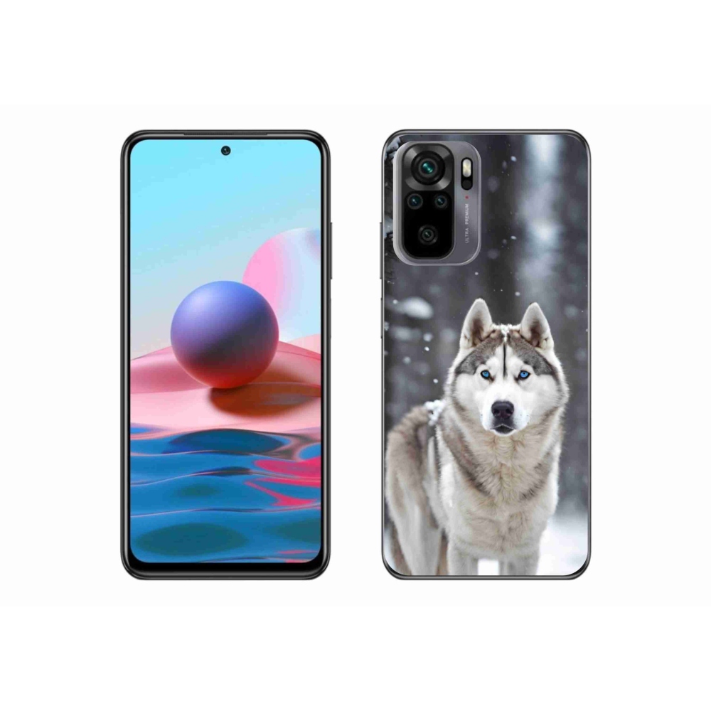 Gelový kryt mmCase na Xiaomi Poco M5s - husky 2