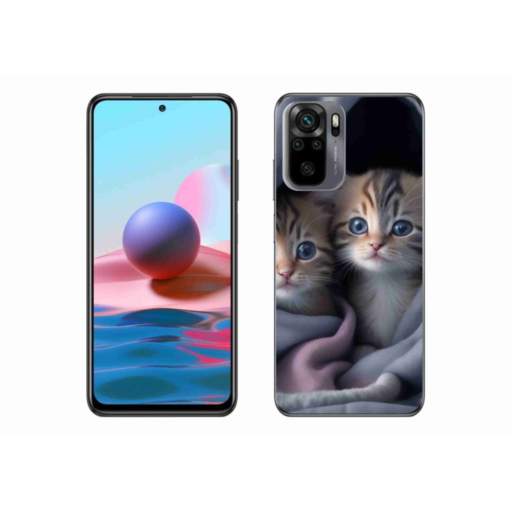 Gelový kryt mmCase na Xiaomi Poco M5s - kočičí duo 2