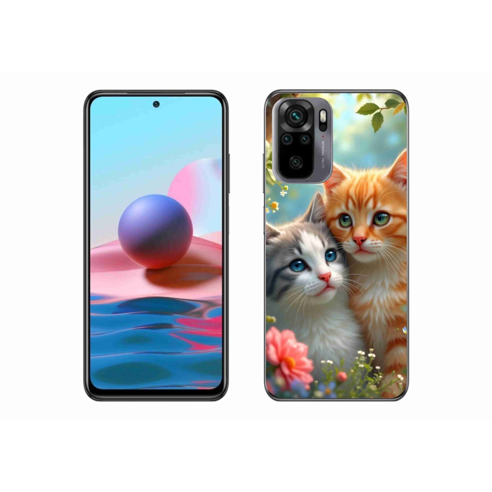 Gelový kryt mmCase na Xiaomi Poco M5s - kočičí láska 2