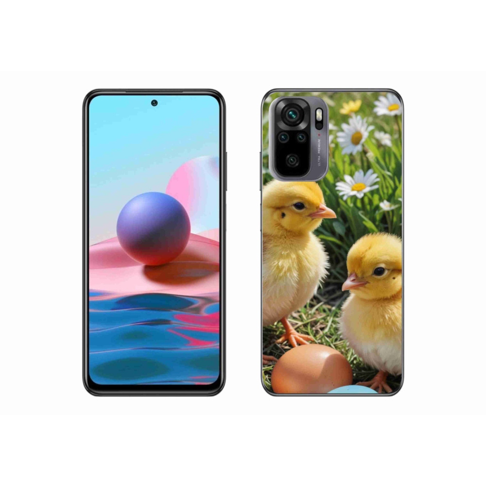 Gelový kryt mmCase na Xiaomi Poco M5s - kuřátka