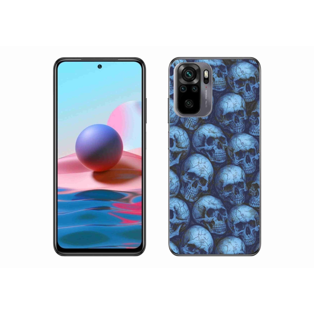 Gelový kryt mmCase na Xiaomi Poco M5s - lebky