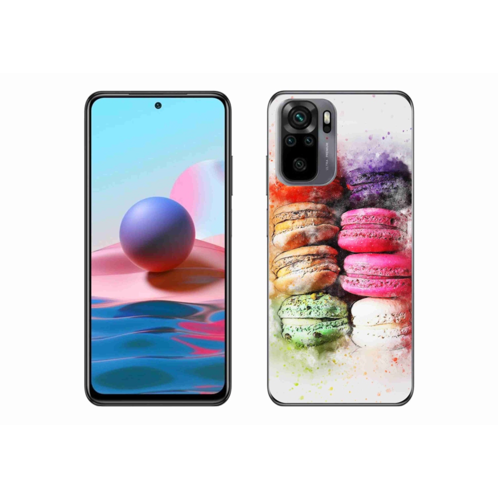 Gelový kryt mmCase na Xiaomi Poco M5s - makrónky