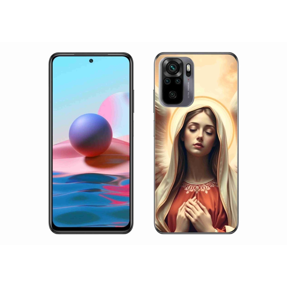 Gelový kryt mmCase na Xiaomi Poco M5s - náboženský motiv