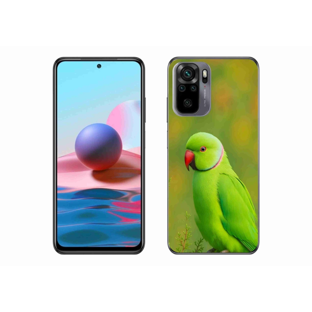 Gelový kryt mmCase na Xiaomi Poco M5s - papoušek alexandr 2