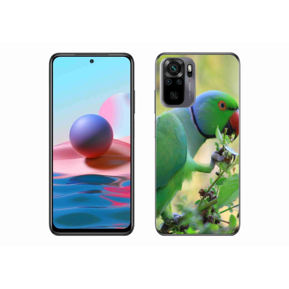 Gelový kryt mmCase na Xiaomi Poco M5s - papoušek alexandr