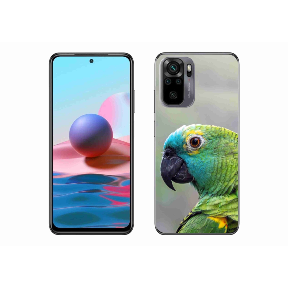 Gelový kryt mmCase na Xiaomi Poco M5s - papoušek amazoňan