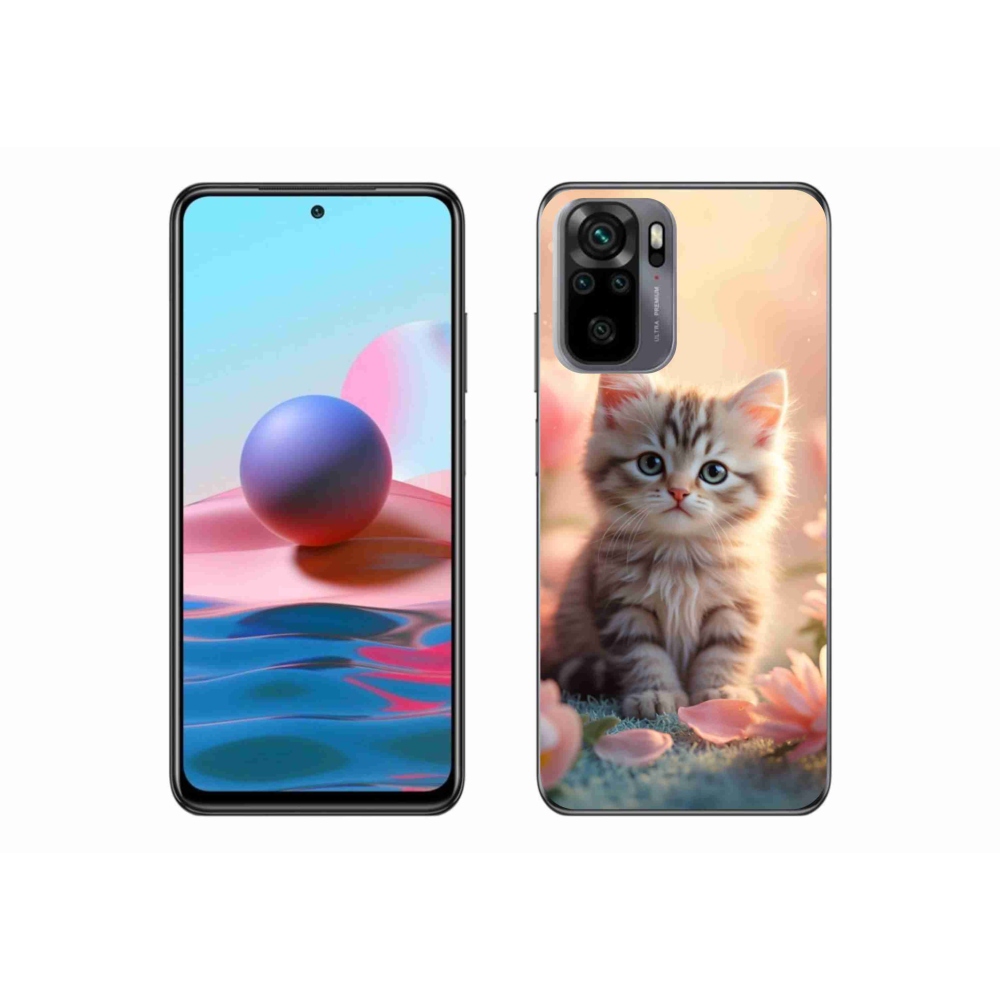 Gelový kryt mmCase na Xiaomi Poco M5s - roztomilé kotě 8