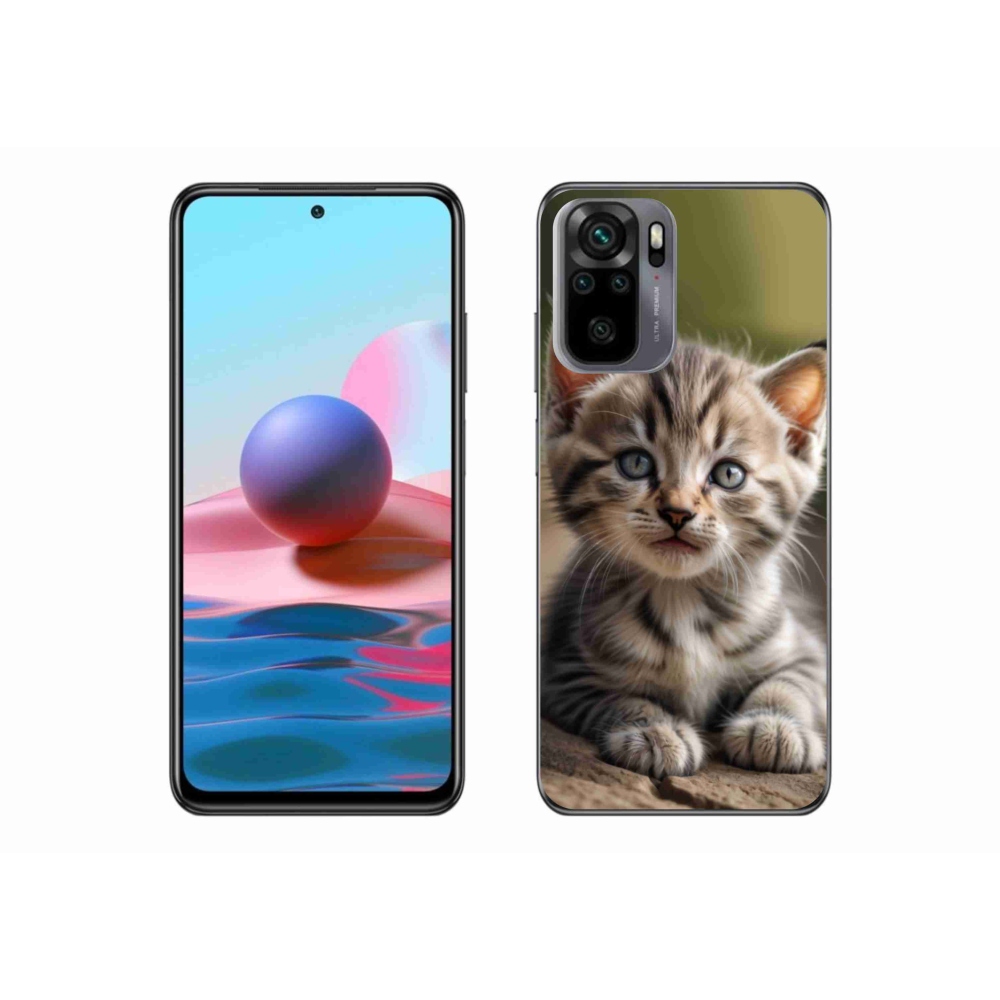 Gelový kryt mmCase na Xiaomi Poco M5s - roztomilé kotě 9