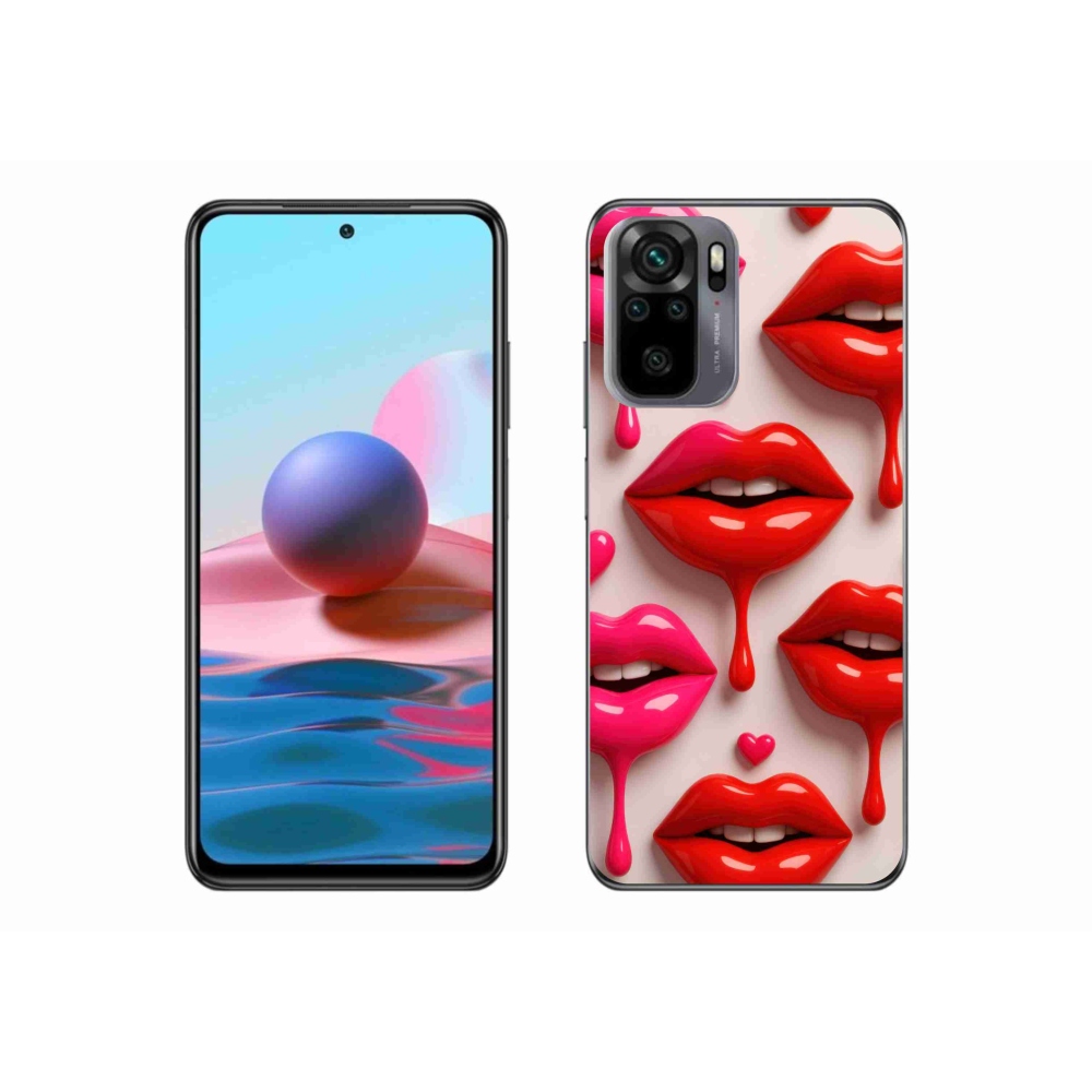 Gelový kryt mmCase na Xiaomi Poco M5s - rty 2