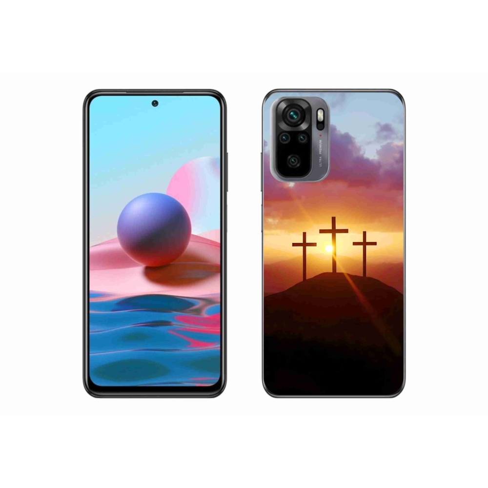 Gelový kryt mmCase na Xiaomi Poco M5s - tři kříže