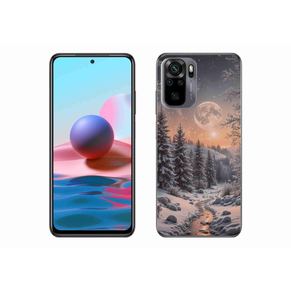 Gelový kryt mmCase na Xiaomi Poco M5s - zimní krajina 2