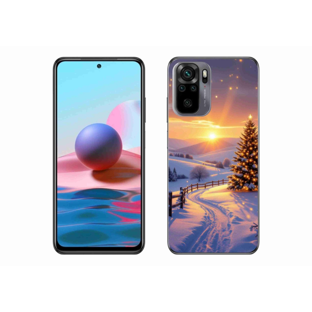 Gelový kryt mmCase na Xiaomi Poco M5s - zimní krajina