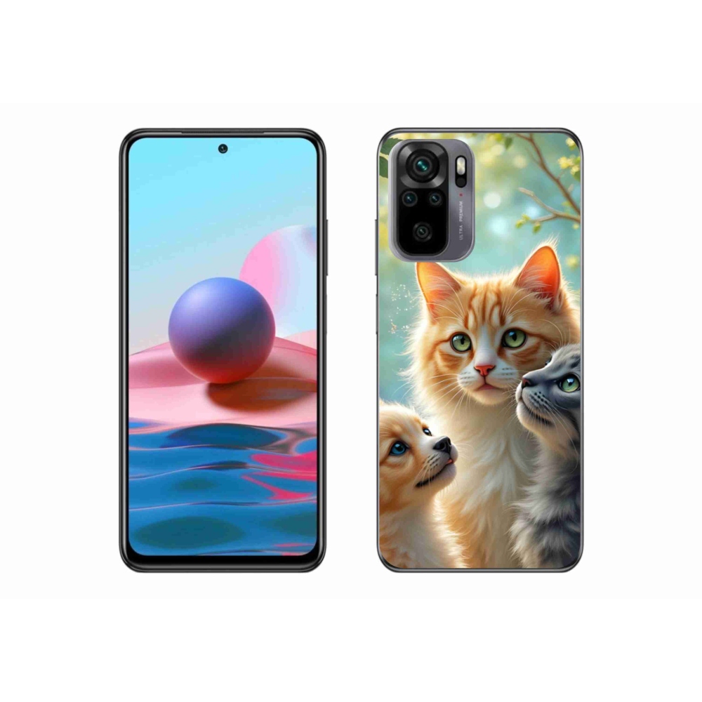 Gelový kryt mmCase na Xiaomi Poco M5s - zvířecí přátelství 2