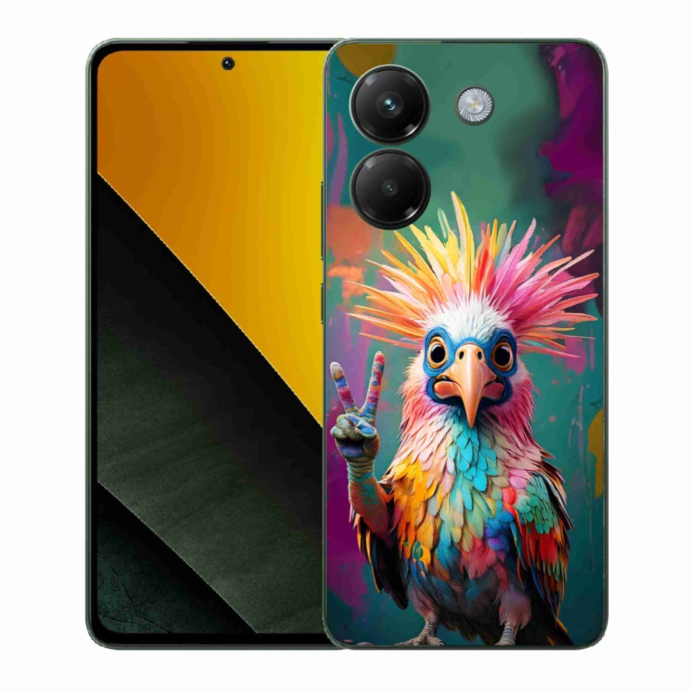 Gelový kryt mmCase na Xiaomi Poco M7 Pro 5G - barevný rebel