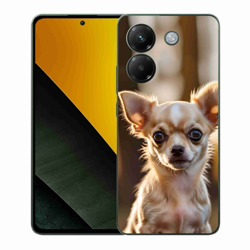 Gelový kryt mmCase na Xiaomi Poco M7 Pro 5G - čivava 6