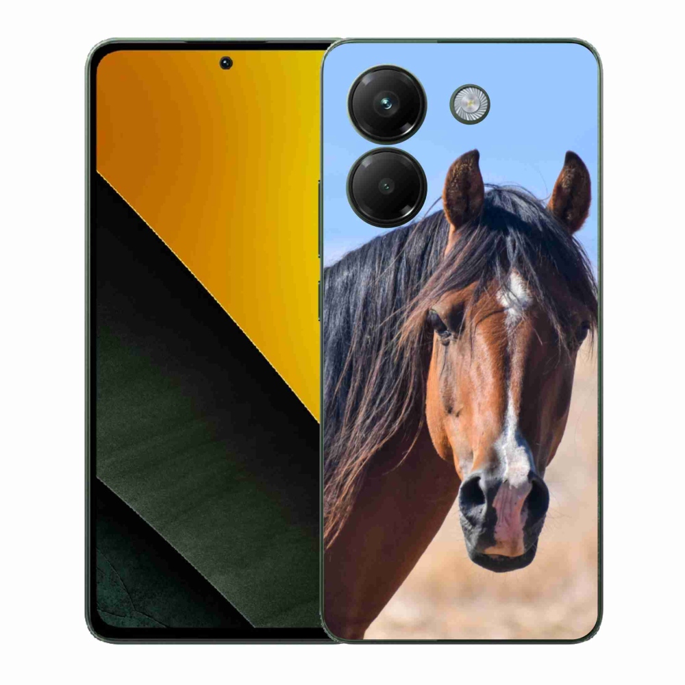 Gelový kryt mmCase na Xiaomi Poco M7 Pro 5G - klidný kůň