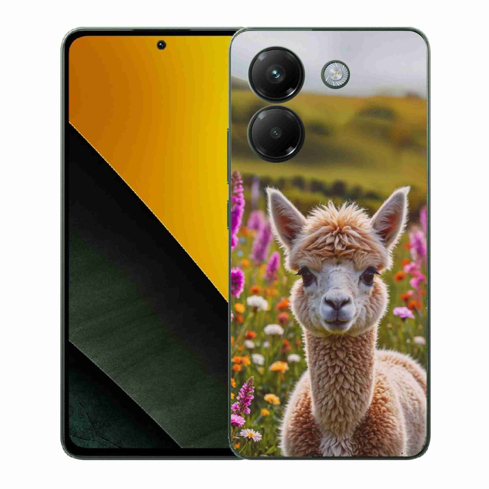 Gelový kryt mmCase na Xiaomi Poco M7 Pro 5G - lama na louce