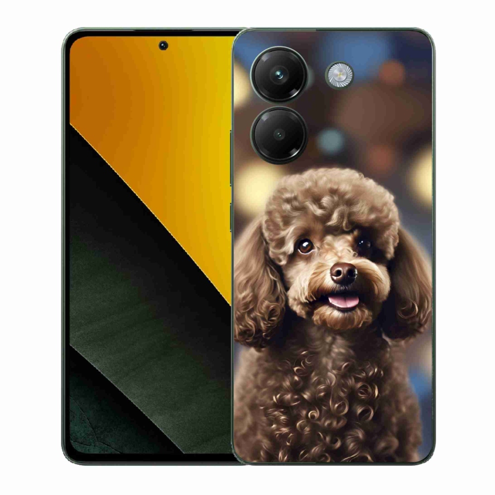 Gelový kryt mmCase na Xiaomi Poco M7 Pro 5G - roztomilý pudl