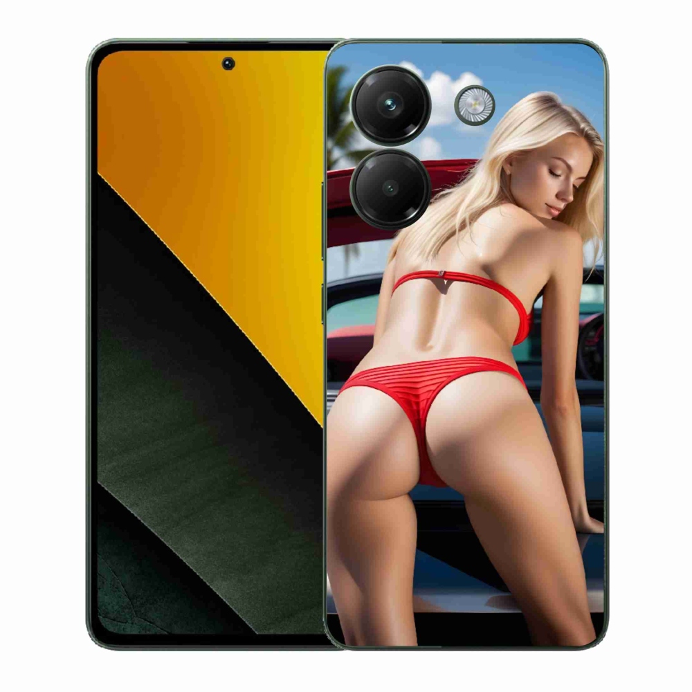 Gelový kryt mmCase na Xiaomi Poco M7 Pro 5G - sexy žena 2