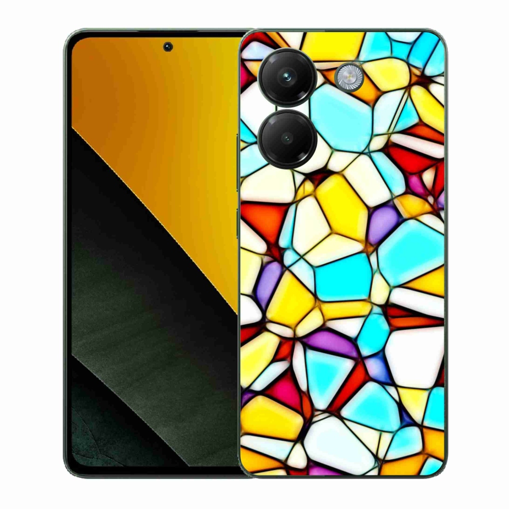Gelový kryt mmCase na Xiaomi Poco M7 Pro - abstraktní motiv 40