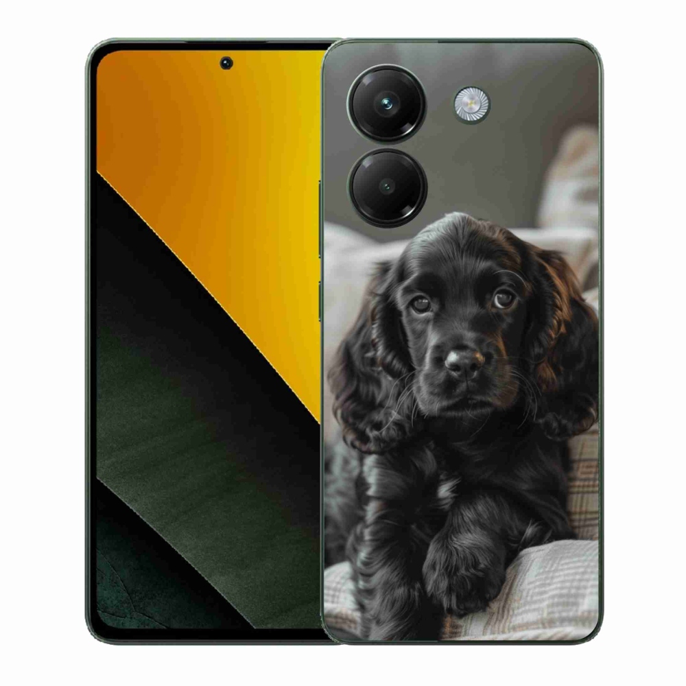 Gelový kryt mmCase na Xiaomi Poco M7 Pro - anglický kokršpaněl