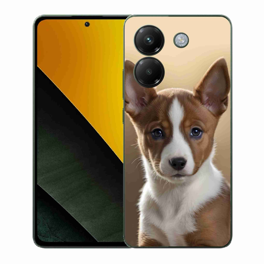 Gelový kryt mmCase na Xiaomi Poco M7 Pro - basenji