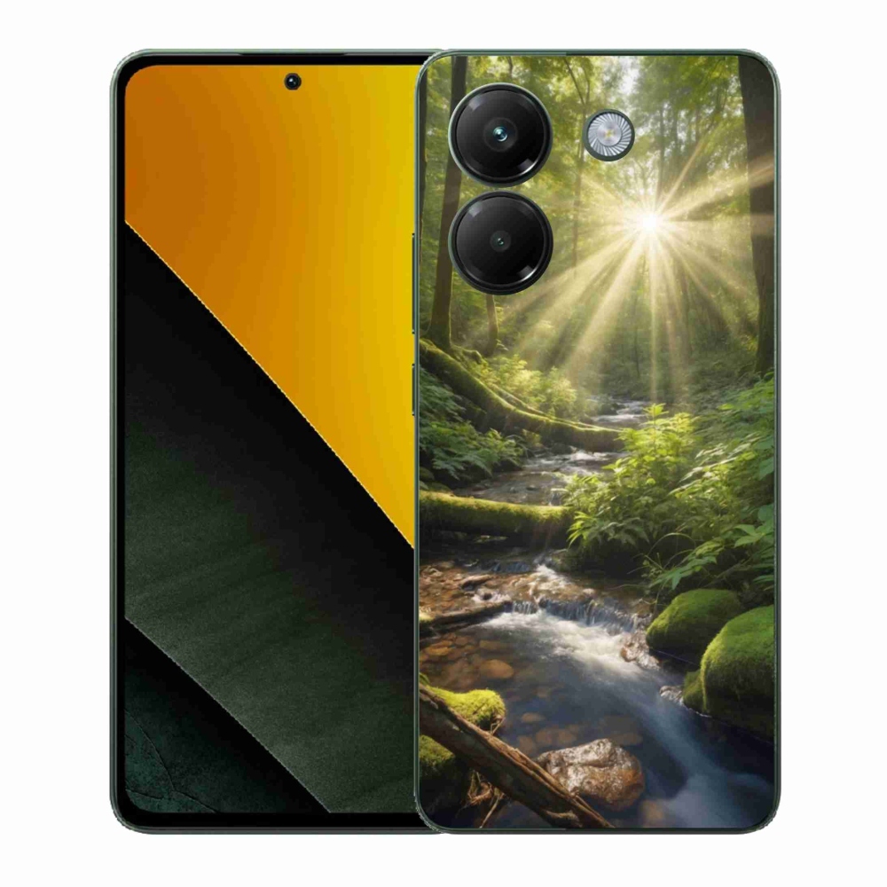 Gelový kryt mmCase na Xiaomi Poco M7 Pro - hlubina lesa