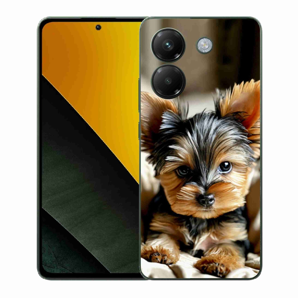 Gelový kryt mmCase na Xiaomi Poco M7 Pro - jorkšír 11