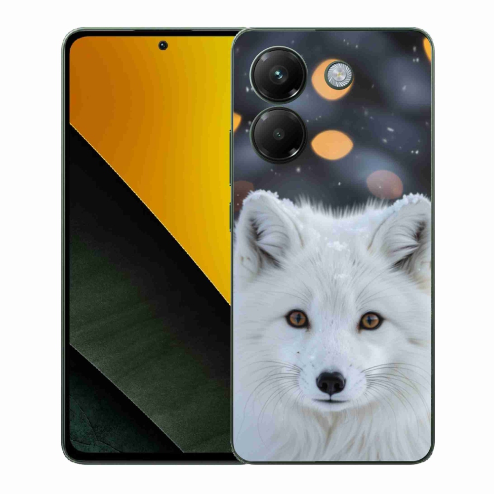 Gelový kryt mmCase na Xiaomi Poco M7 Pro - liška polární