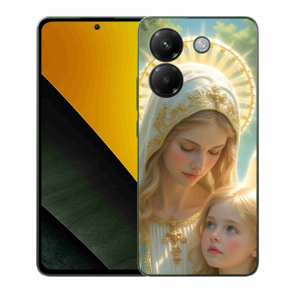 Gelový kryt mmCase na Xiaomi Poco M7 Pro - náboženský motiv 2